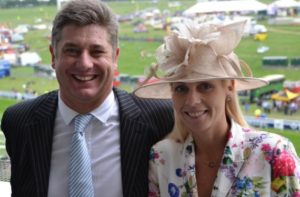 Joey and Fee Ramsden. A file pic of the Cape champion and his lovely wife from Epsom 2012