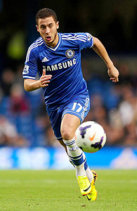 Chelsea's Eden Hazard.