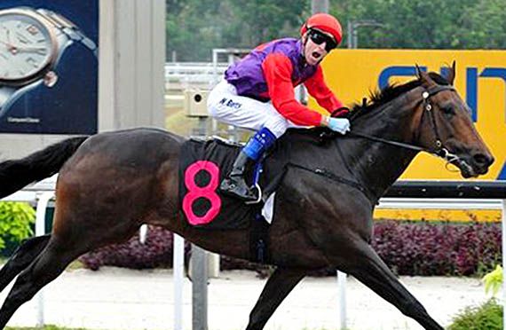 Indian Jade wins in Singapore on 16-03-14