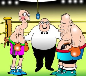 TT HW boxing cartoon_com
