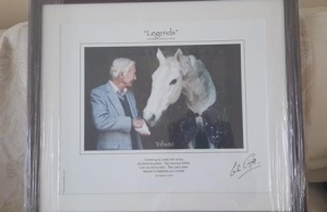 Lester Piggott & Desert Orchid Print