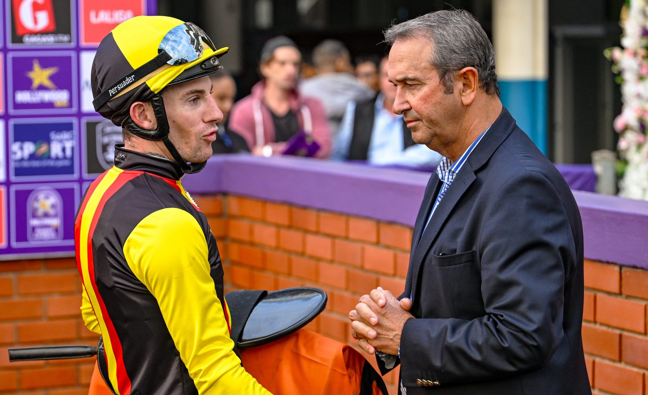 Follow Craig Zackey and Dean Kannemeyer at Hollywoodbets Greyville today (Pic - Chase Liebenberg)