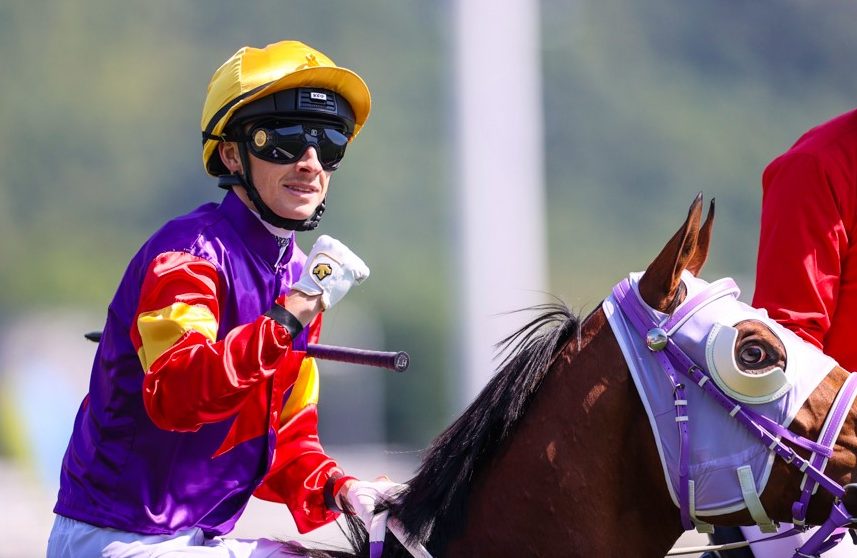 Hewitson is now very well established in the riding ranks in Hong Kong