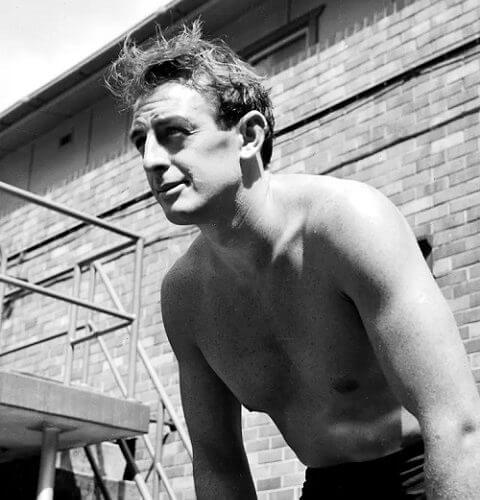 Oyulmpic Swim Team Captain - Frank O’Neill in his hey day (Pic - Australian Olympic Committee)