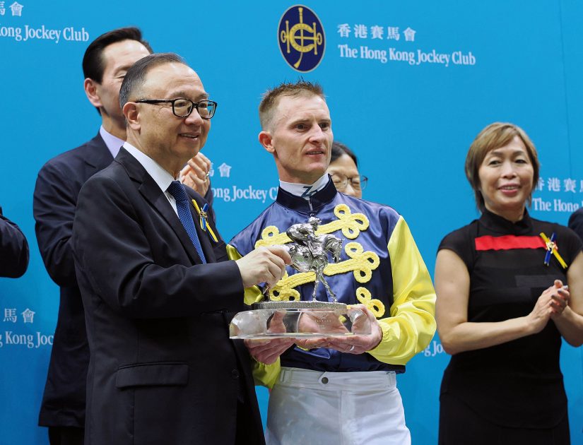 Zac Purton is Hong Kong champion jockey for the seventh time 