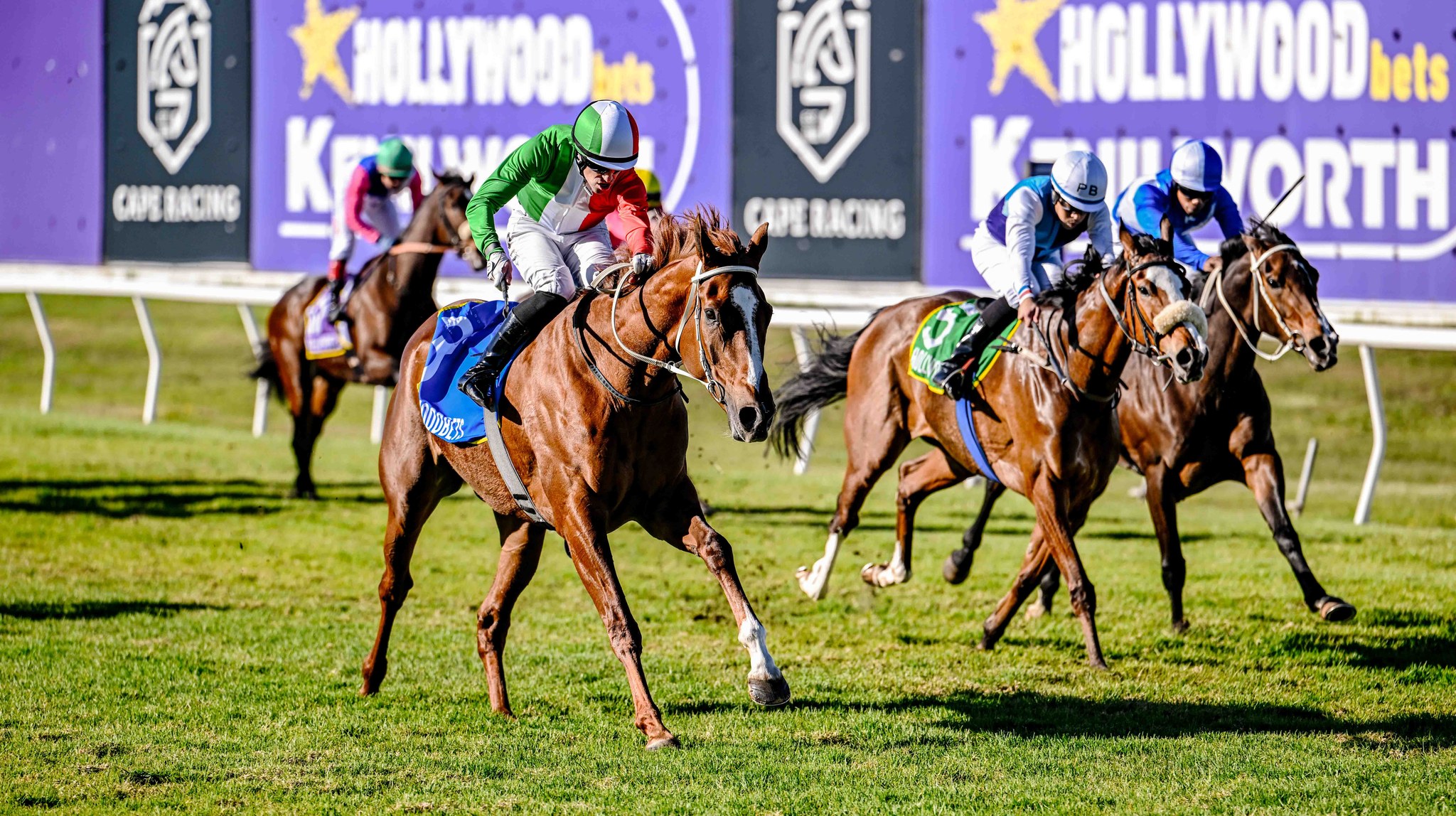 Beneath The Moon wins under Keanen Steyn on 03 August (Pic - Chase Liebenberg)