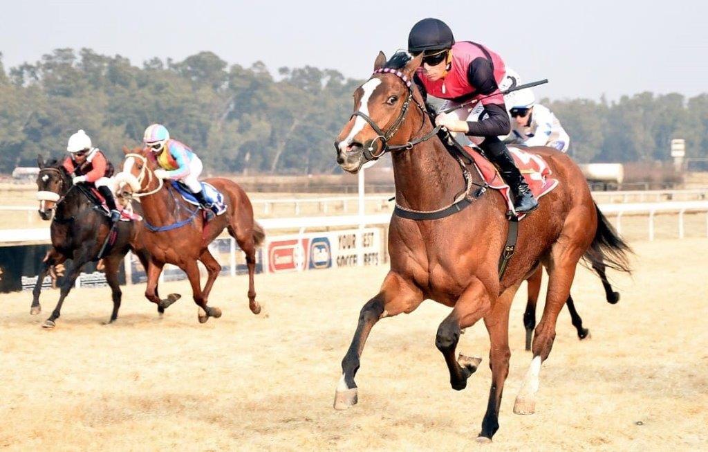 Olivier's Way wins under Gavin Lerena at Vaal on 01 August (Pic - JC Photos)