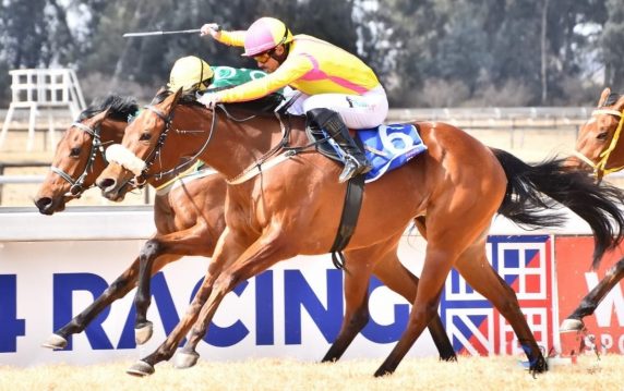 Willowild under jockey Chase Maujean won at Vaal on 30 July