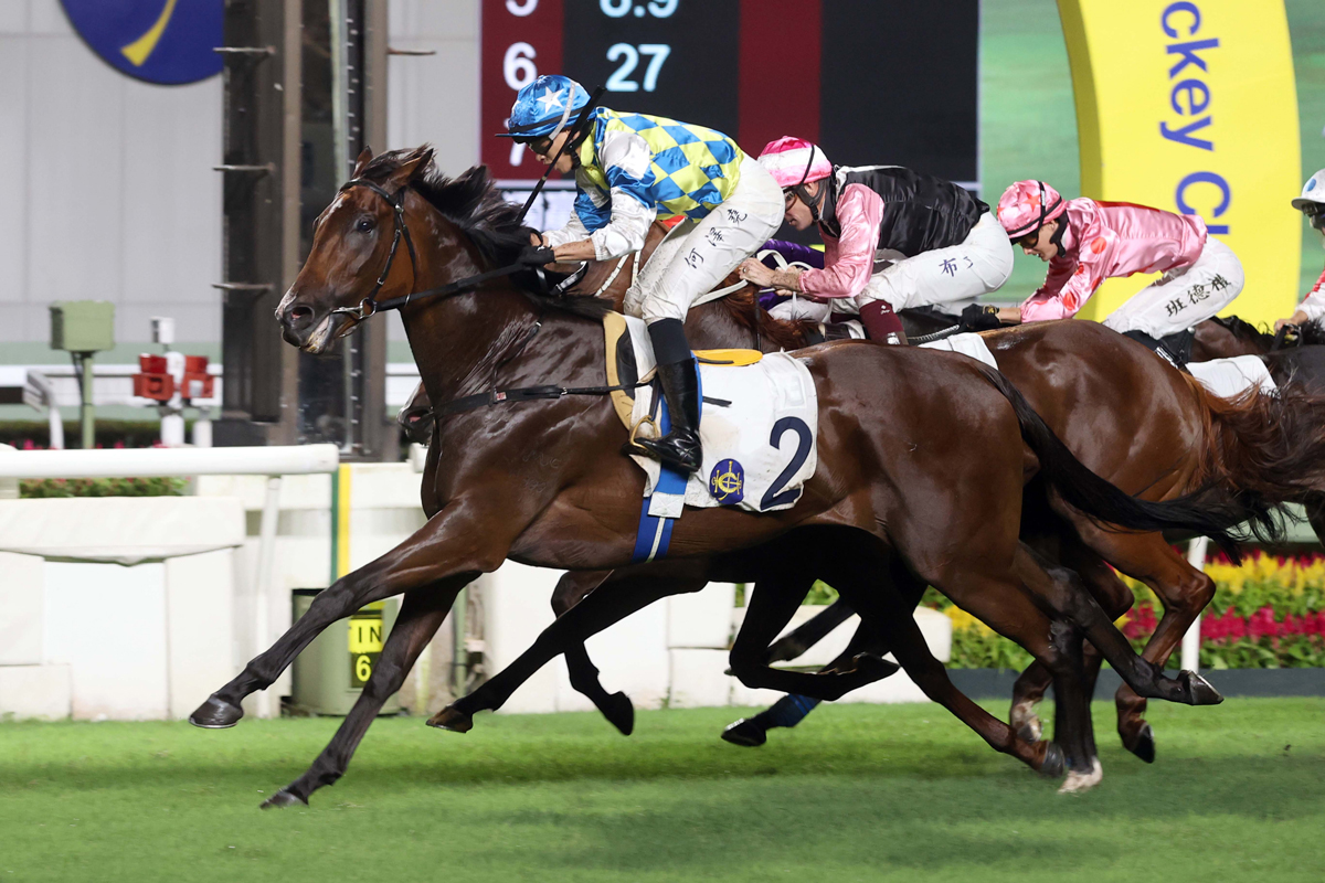 Galaxy Patch posted six wins in his first Hong Kong preparation (Pic - HKJC)