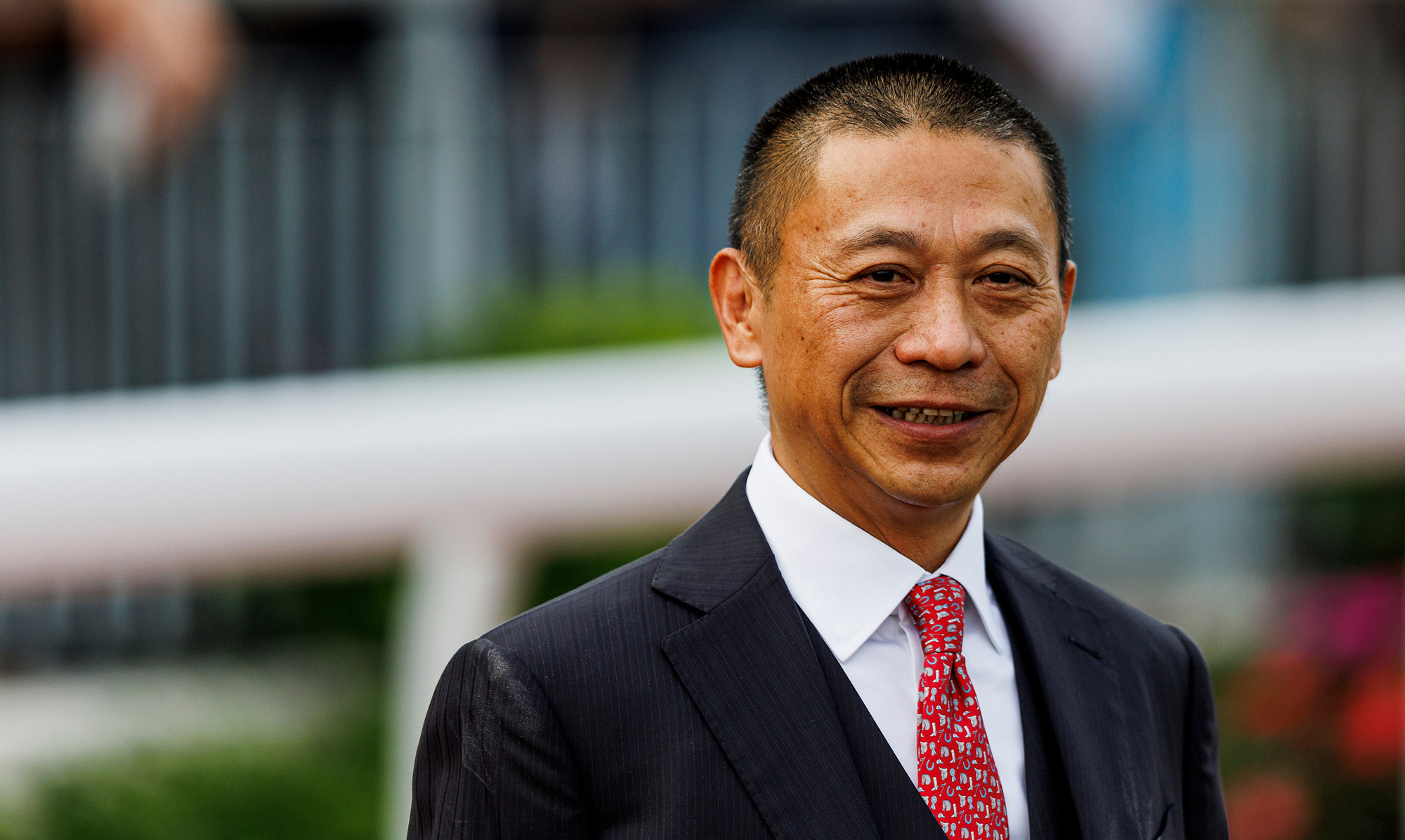 Danny Shum has eight runners on Sunday (Pic - HKJC)