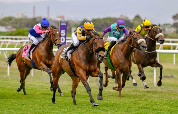 Hampstead Heath (Grant van Niekerk) was one of three winners for Rafeef on Tuesday (Pic - Chase Liebenberg)