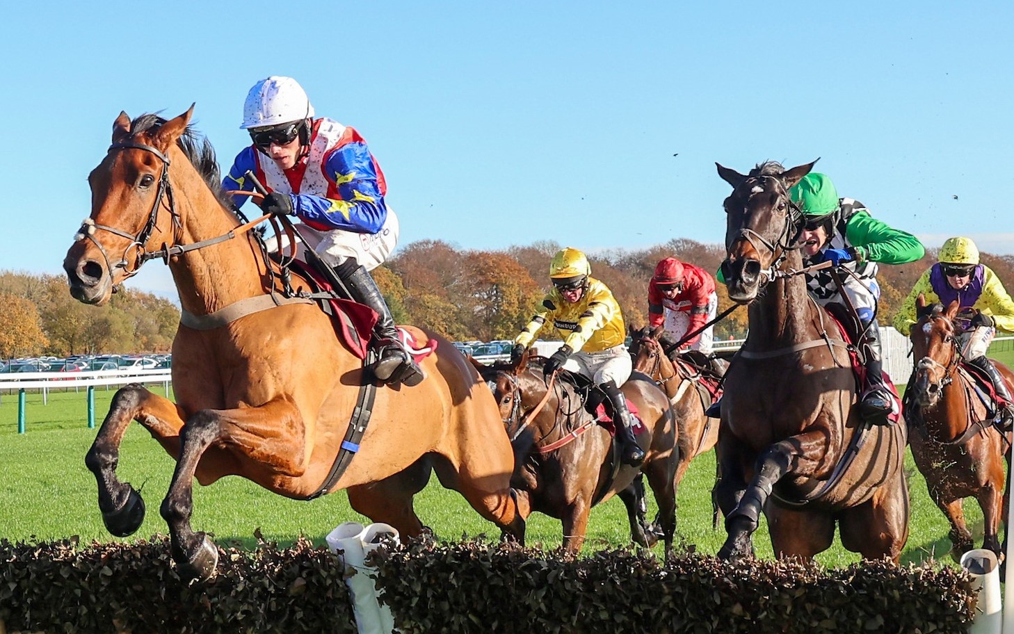 Haydock Park plays host to the Betfair Chase on Saturday (Pic - Haydock Park on FB)