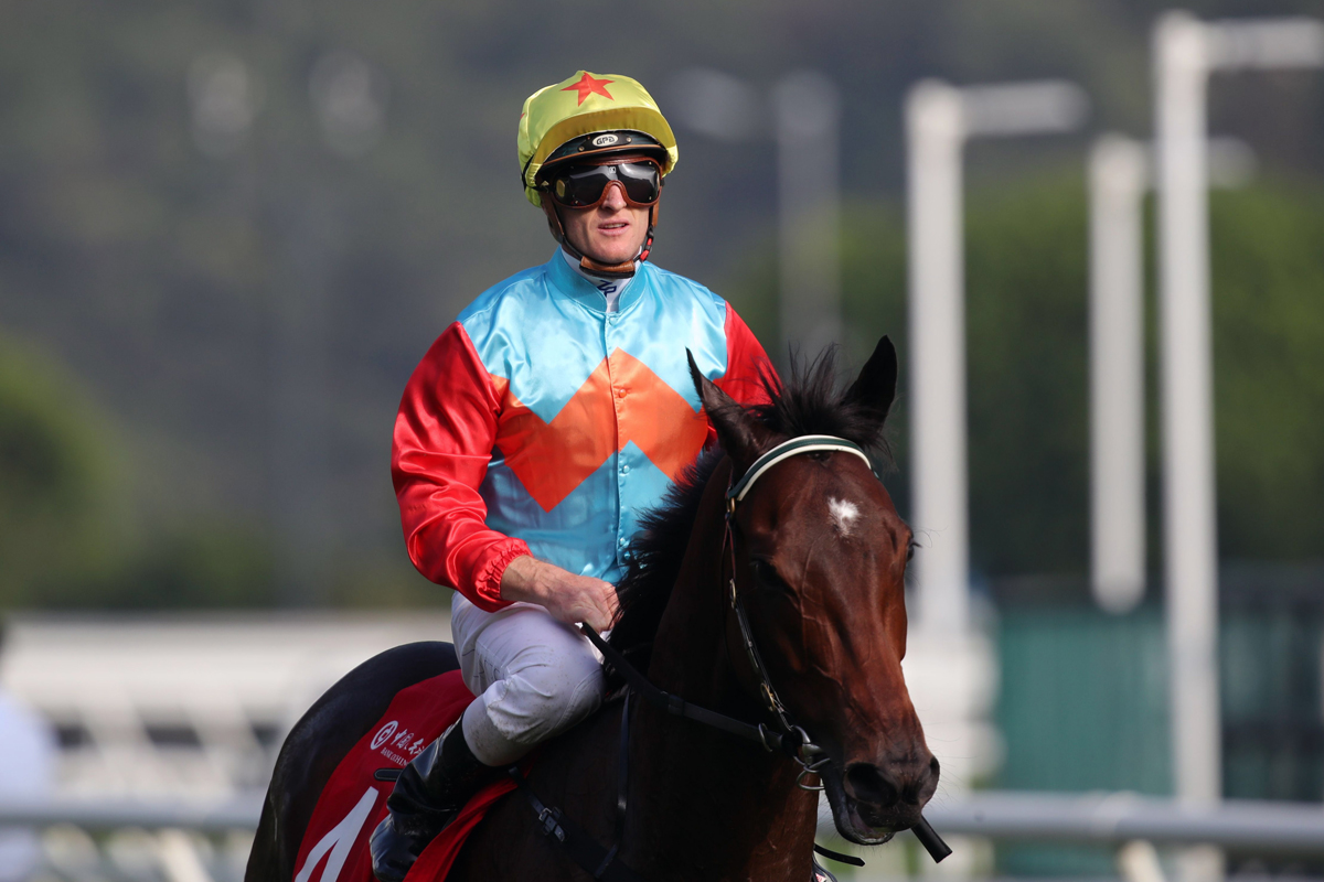 Zac Purton has 11 LONGINES HKIR wins (Pic - HKJC)