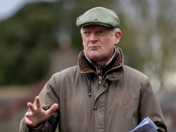 Willie Mullins (Pic - Leopardstown Racecourse on FB)