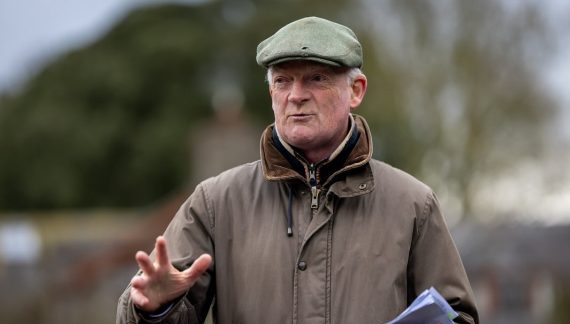 Willie Mullins (Pic - Leopardstown Racecourse on FB)