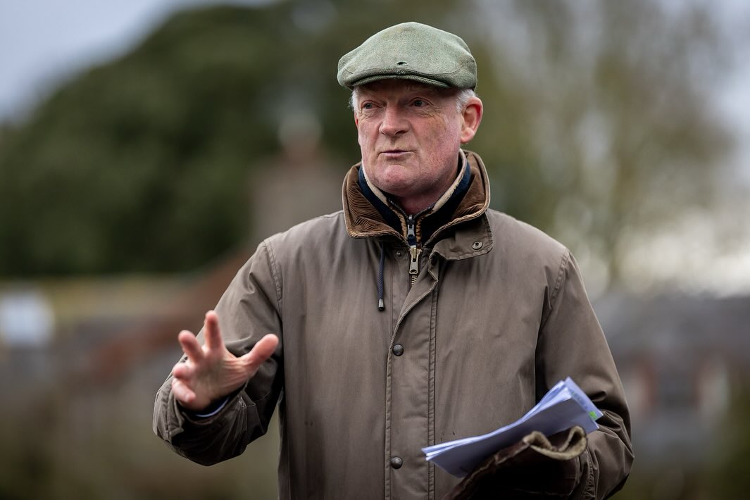 Willie Mullins (Pic - Leopardstown Racecourse on FB)