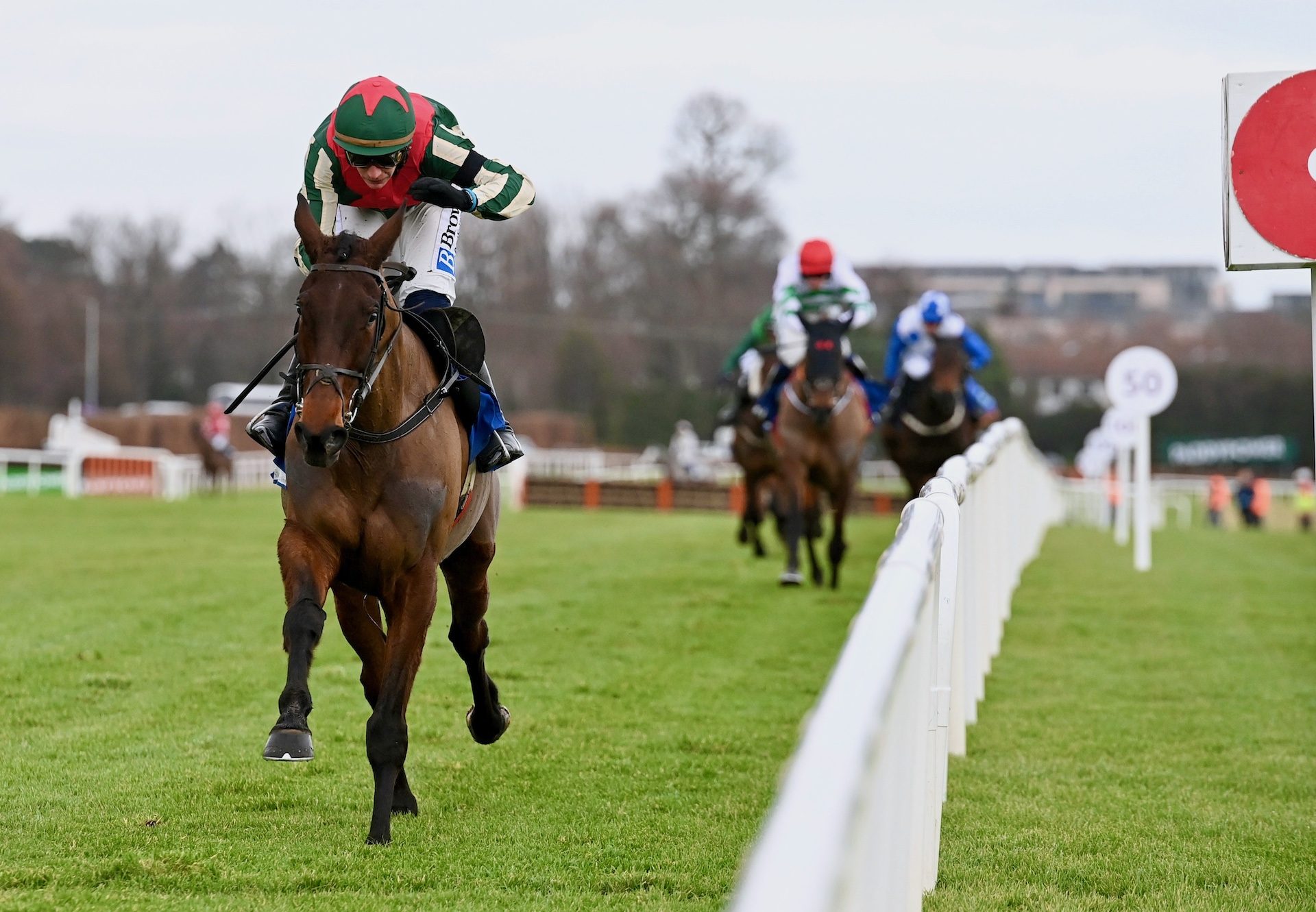 Final Demand wins the Grade 1 Nathaniel Lacy Partners Solicitors Novice Hurdle (Pic - Coolmore)