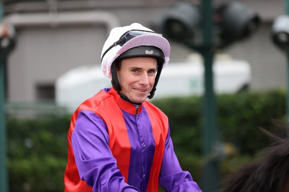 Ryan Moore is excited to be back in Hong Kong (Pic - HKJC)