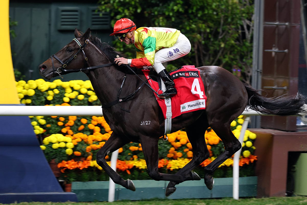 Soleil Fighter leads the DBS x Manulife Million Challenge (Pic - HKJC)